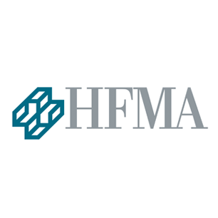 Healthcare Financial Management Association logo Art Direction by: Bart Crosby, Crosby Associates